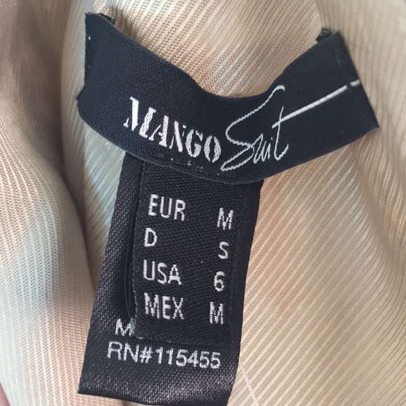 Mango python print plunge dress size 6 NWT - Picture 7 of 7